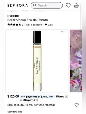 Byredo bal d’afrique